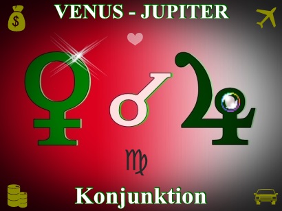 VENUS- Konjunktion JUPITER